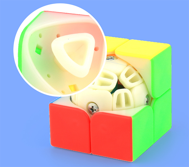 Cubing Classroom MF2 Frosted 2x2x2 Stickerless Speed Cube